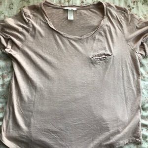 H&M light pink t-shirt
